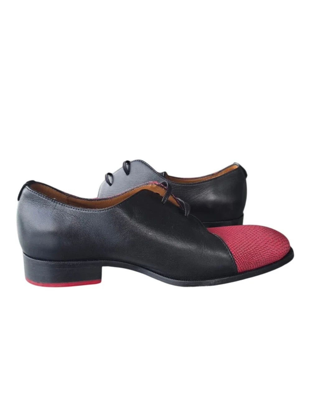 John Fluevog City Angels Manhattan Men’s Asymmetrical Derby Shoe Size 8
